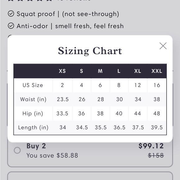 Pure Woven Bamboo Active Leggings - Picture 7 of 7